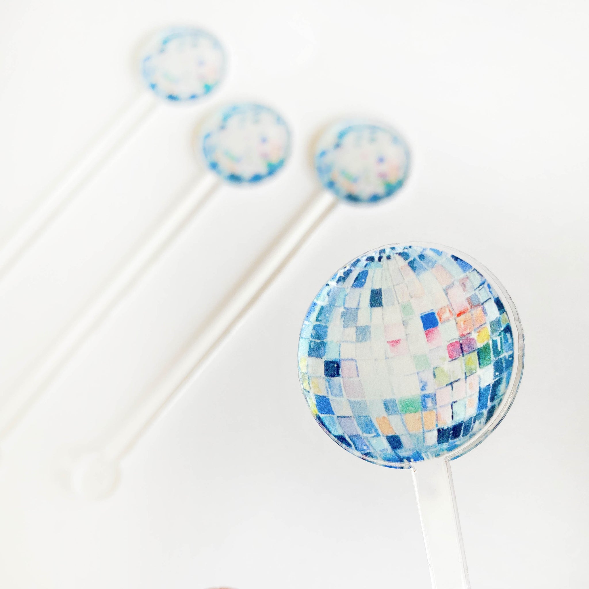 Food Grade Plastic PP Sticks Lolipop Sticks Candy Ball Bars