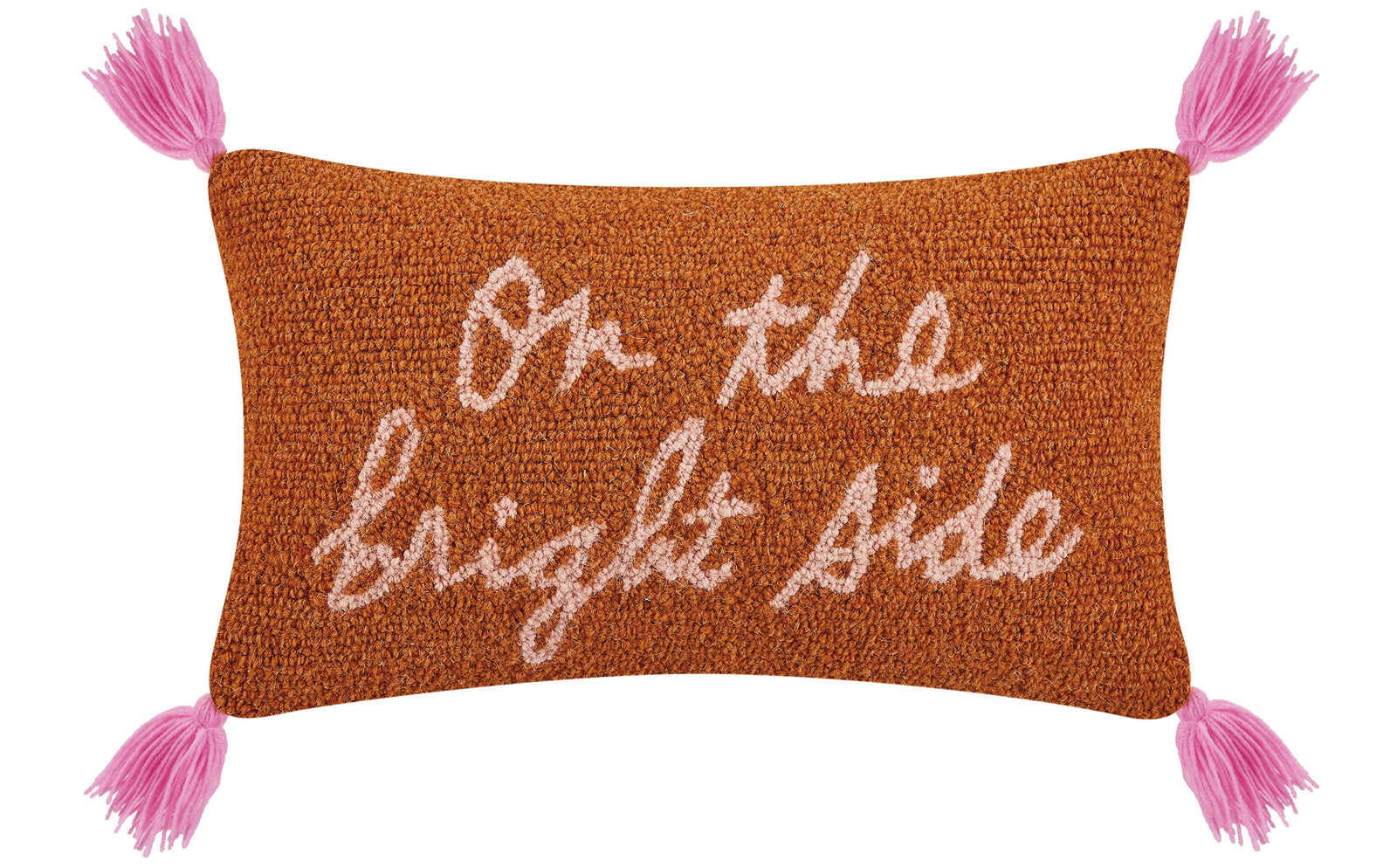 On The Bright Side Tassel Pillow