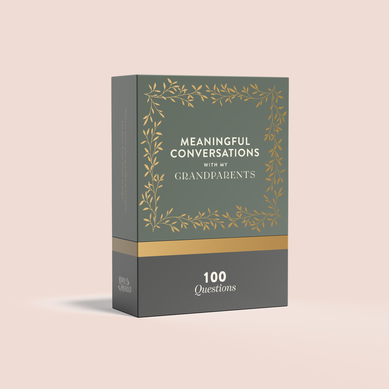 Meaningful Conversations with My Grandparents Conversation Cards