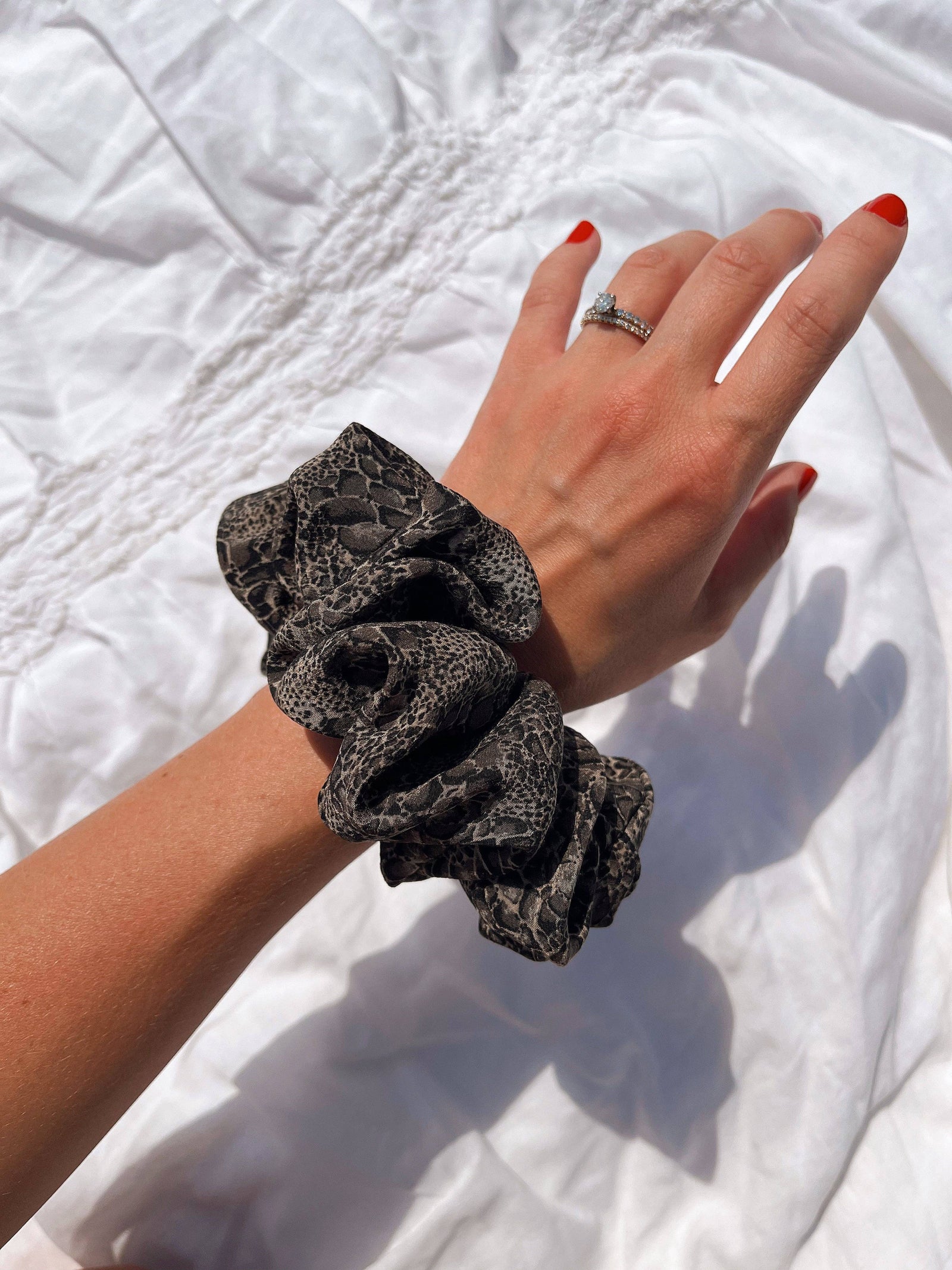 Big Reputation Silk Scrunchie