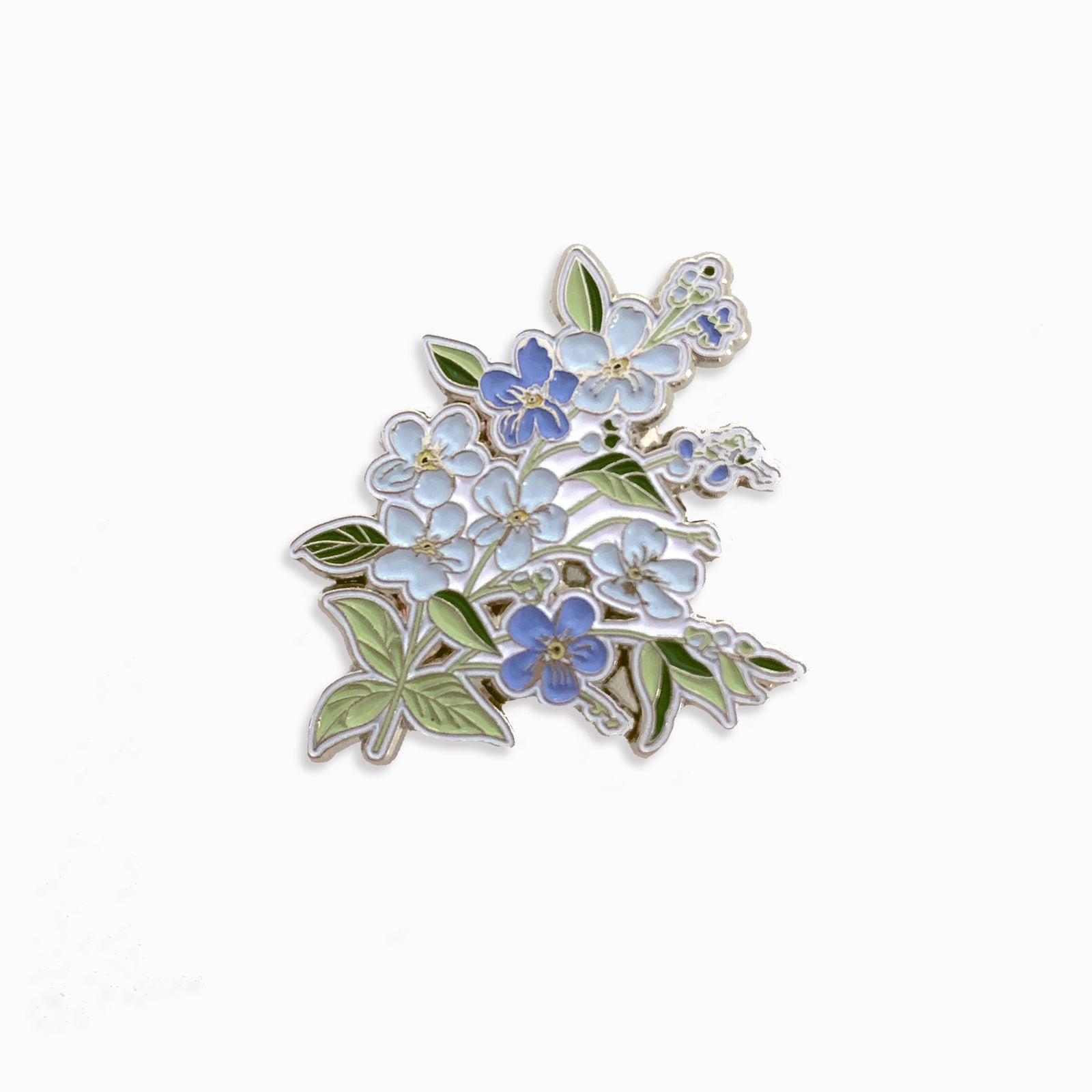 Forget Me Not Enamel Pin
