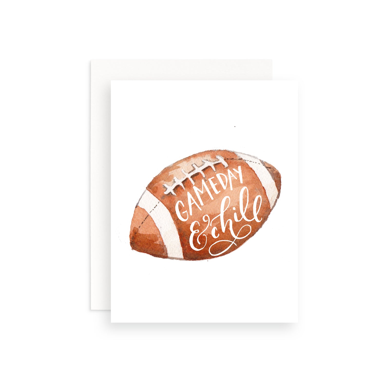 Gameday and Chill Greeting Card