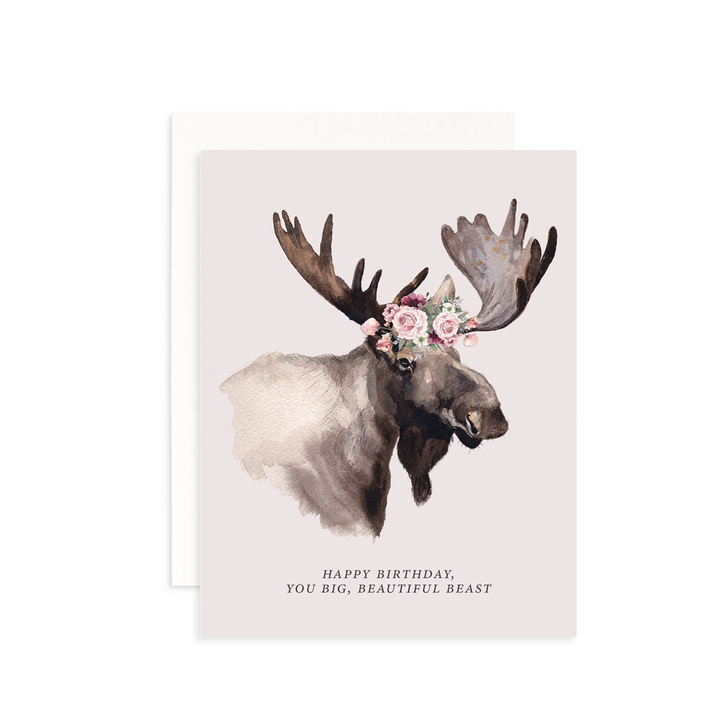 Happy Birthday, You Big, Beautiful Beast Greeting Card