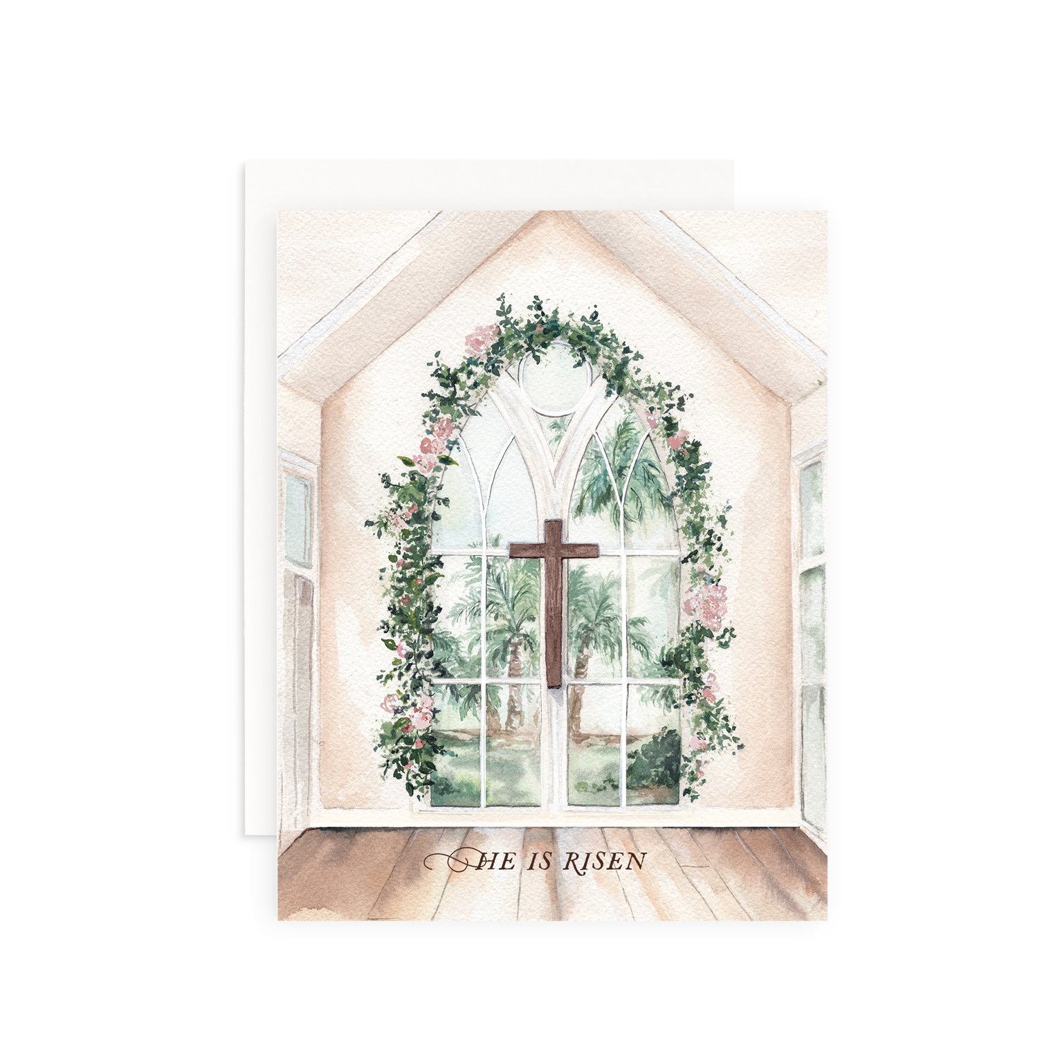 He is Risen Greeting Card