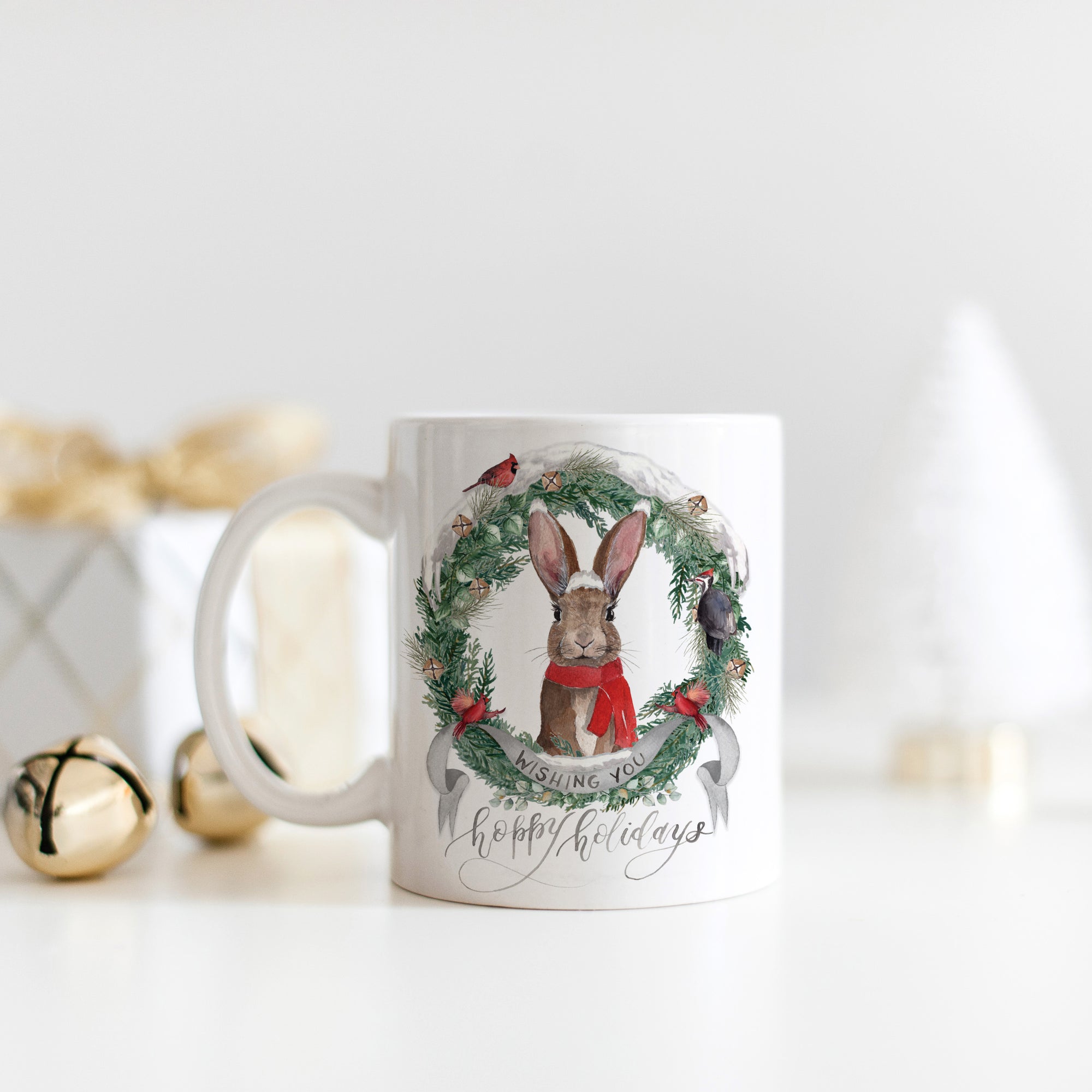 Wishing You Hoppy Holidays Mug