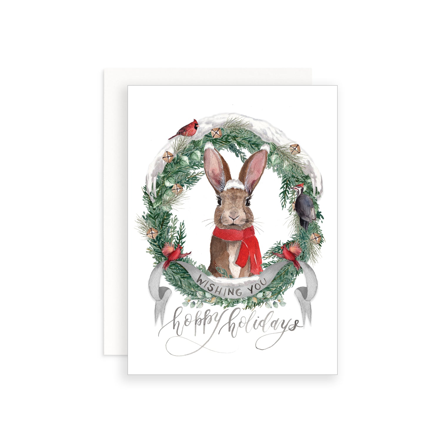 Wishing You Hoppy Holidays Greeting Card