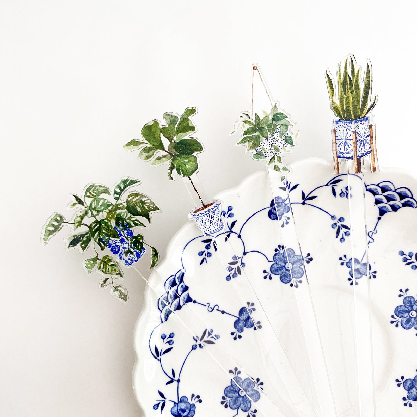 Happy House Plants Acrylic Stir Sticks