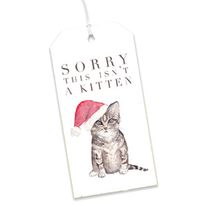 Sorry This Isn't a Kitten Gift Tags
