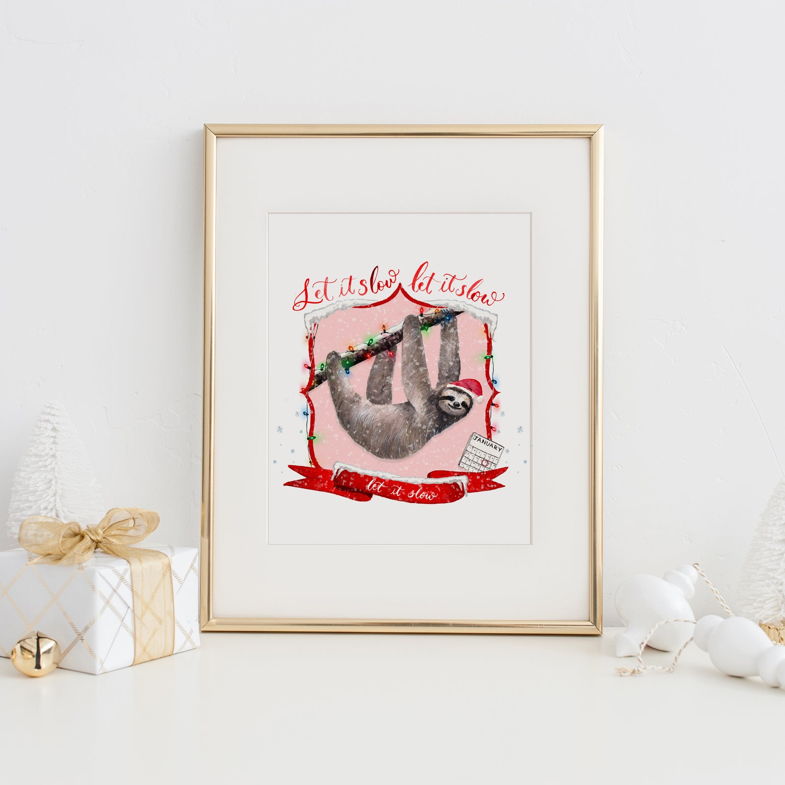 Let it Slow, Let it Slow, Let it Slow Art Print