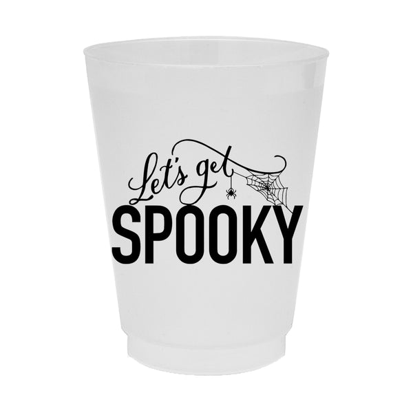 Spooky season is upin us! This cute glass cup is now available on my t