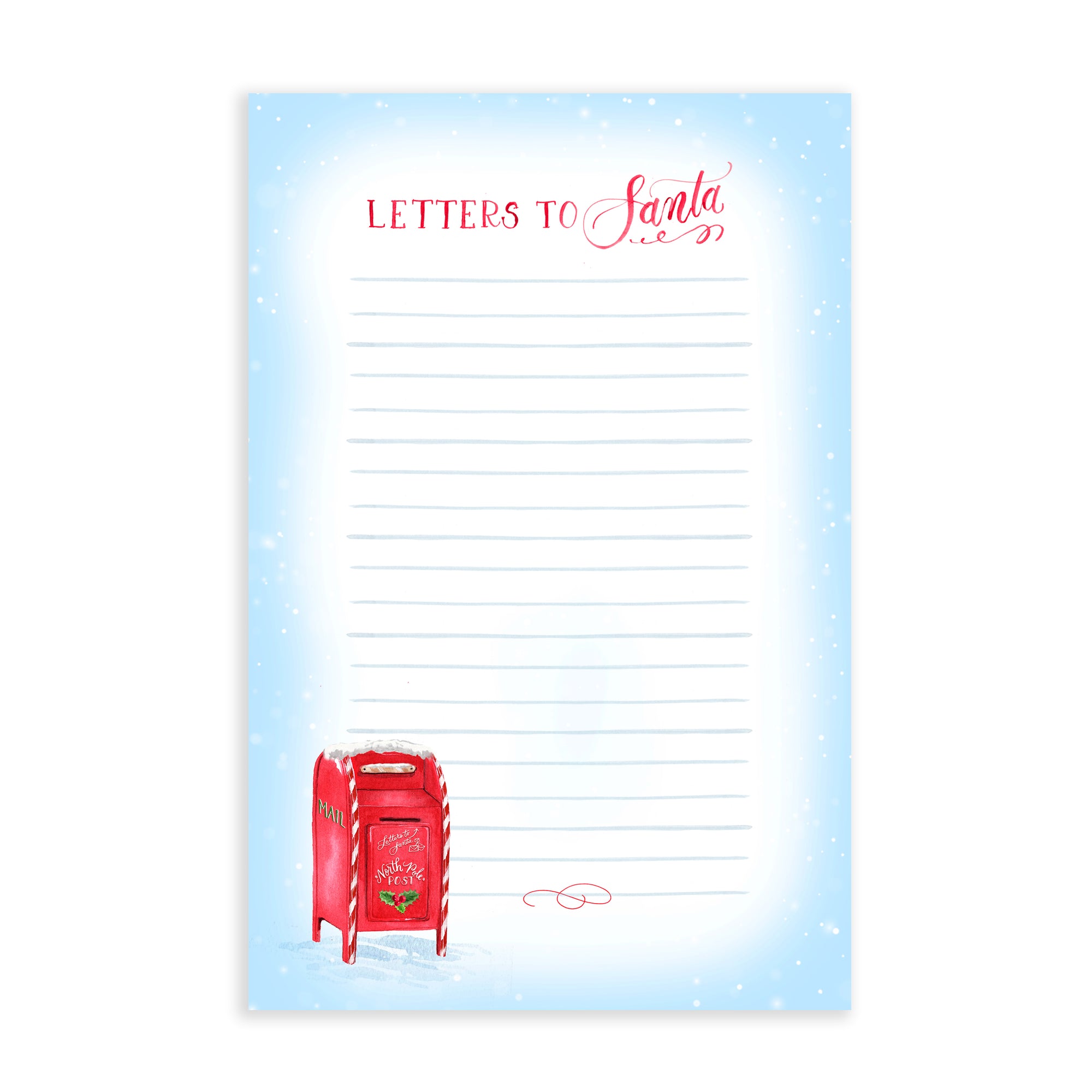 Letters to Santa Notepad