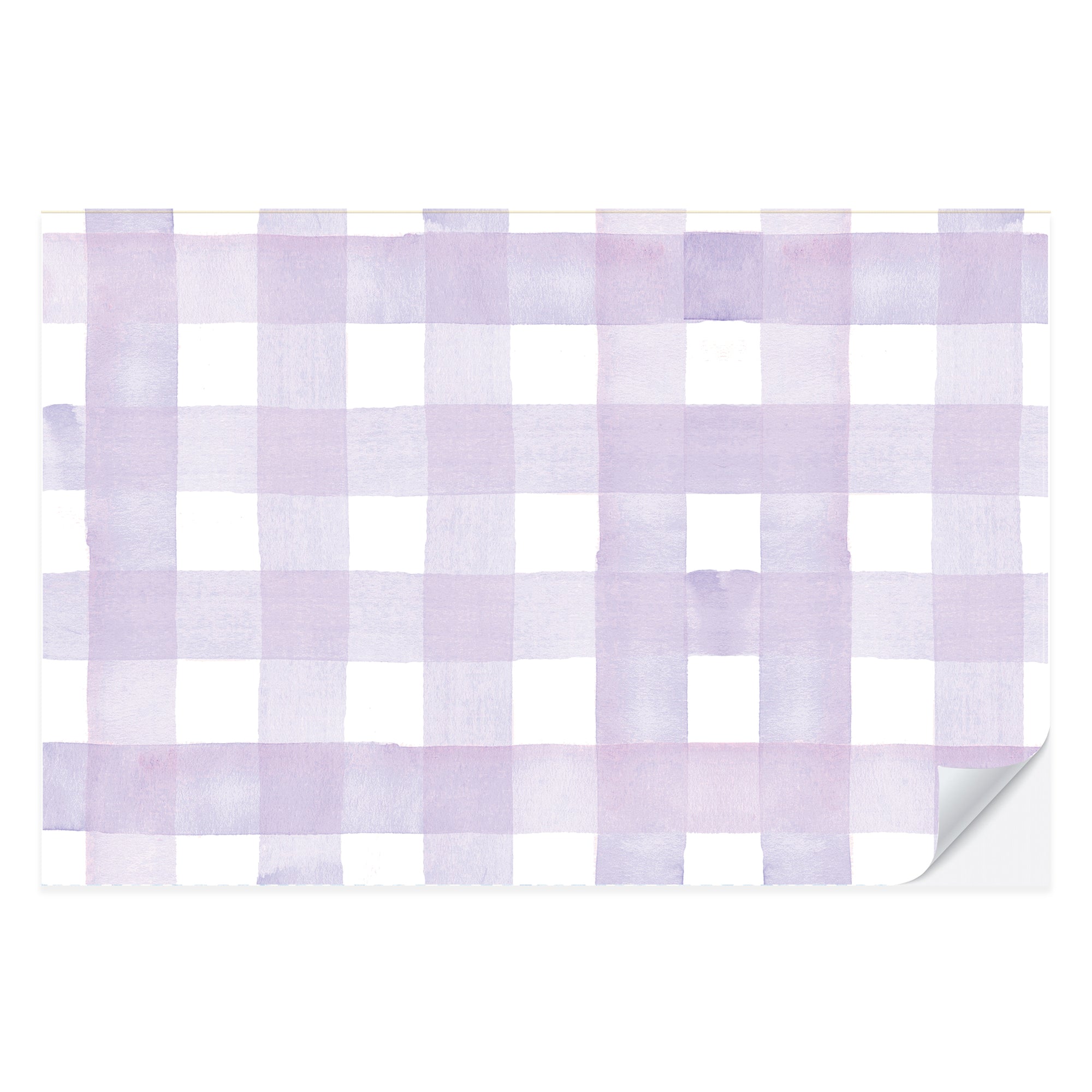 Lilac Gingham Placemat Pad