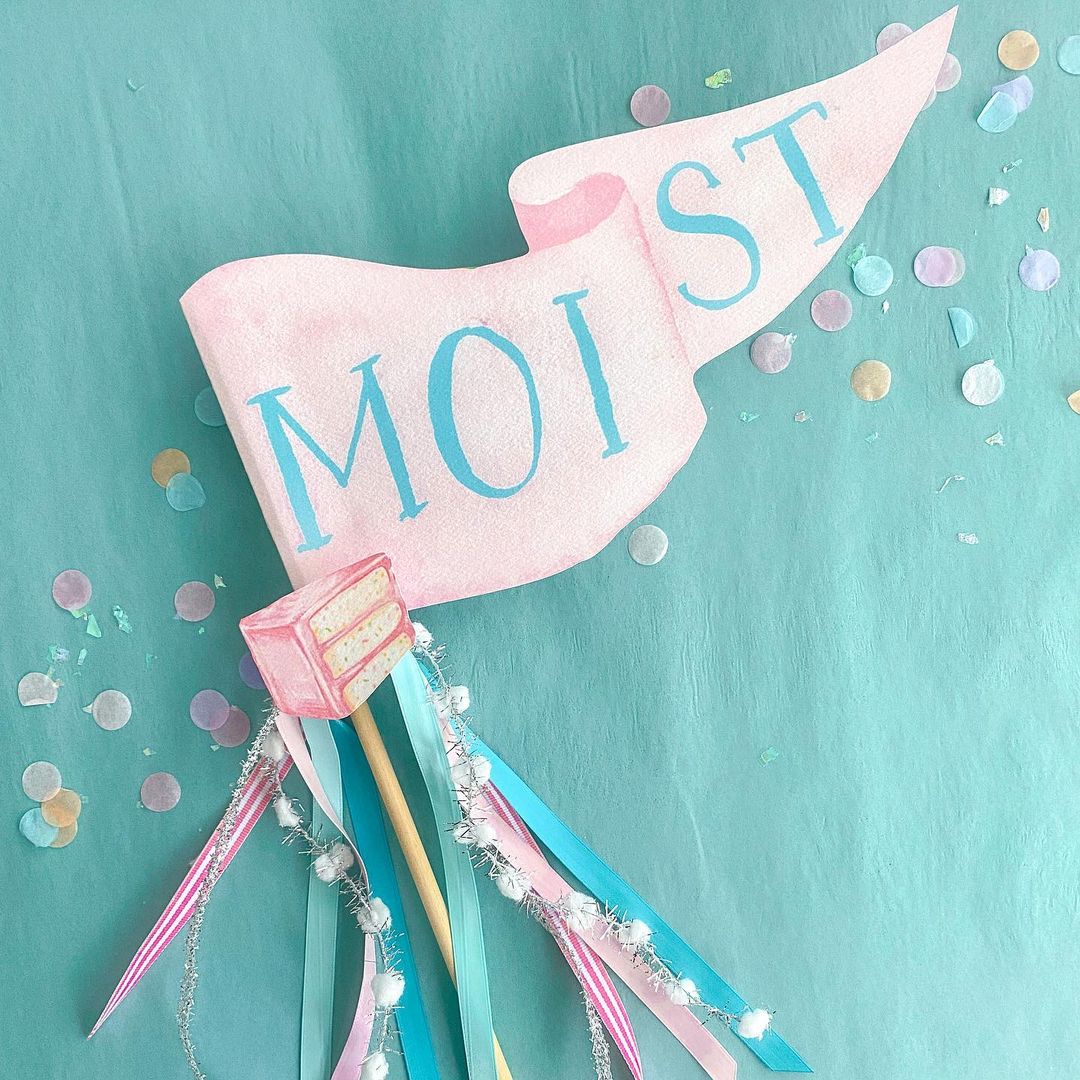 Moist Party Pennant *special April edition*