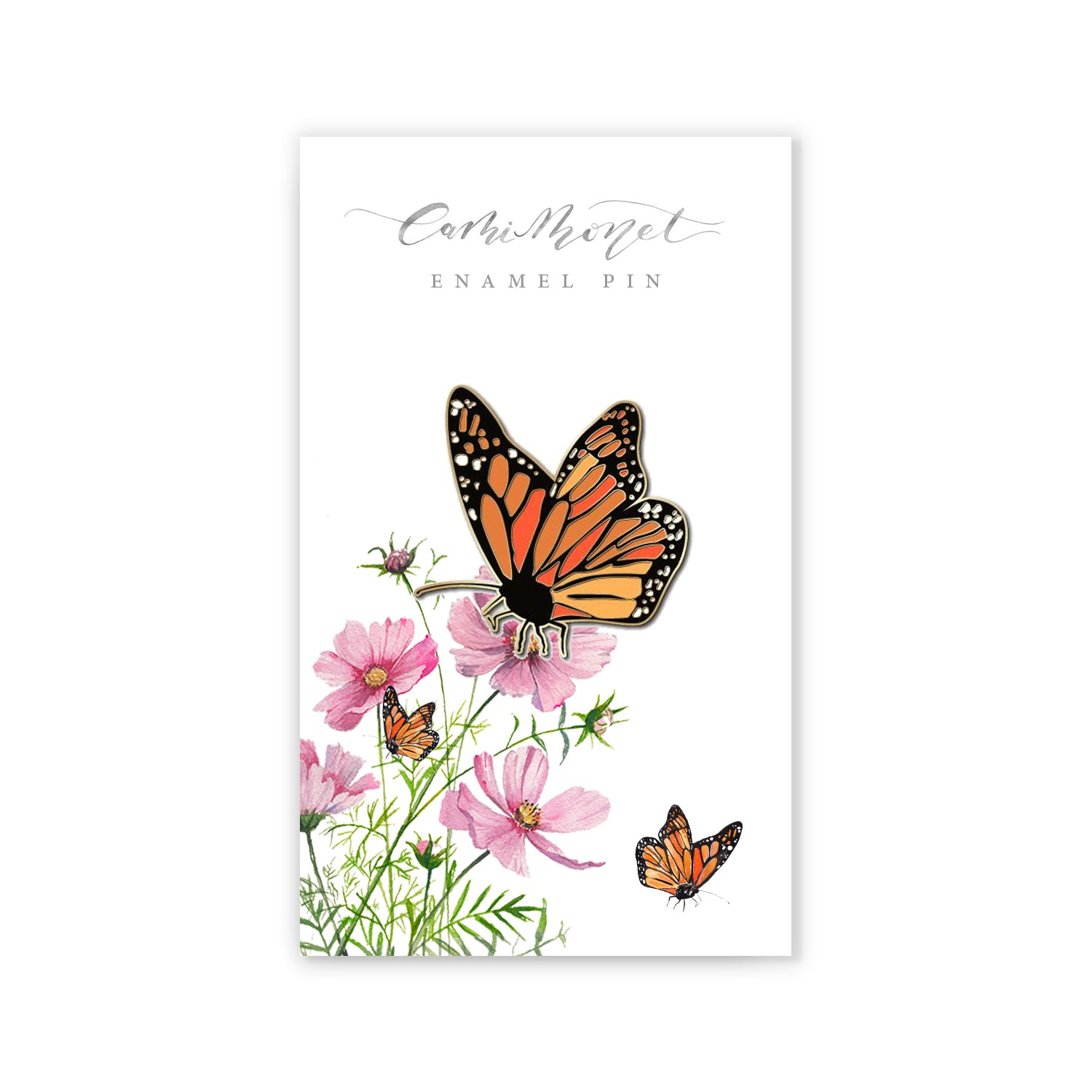 Monarch Butterfly Enamel Pin