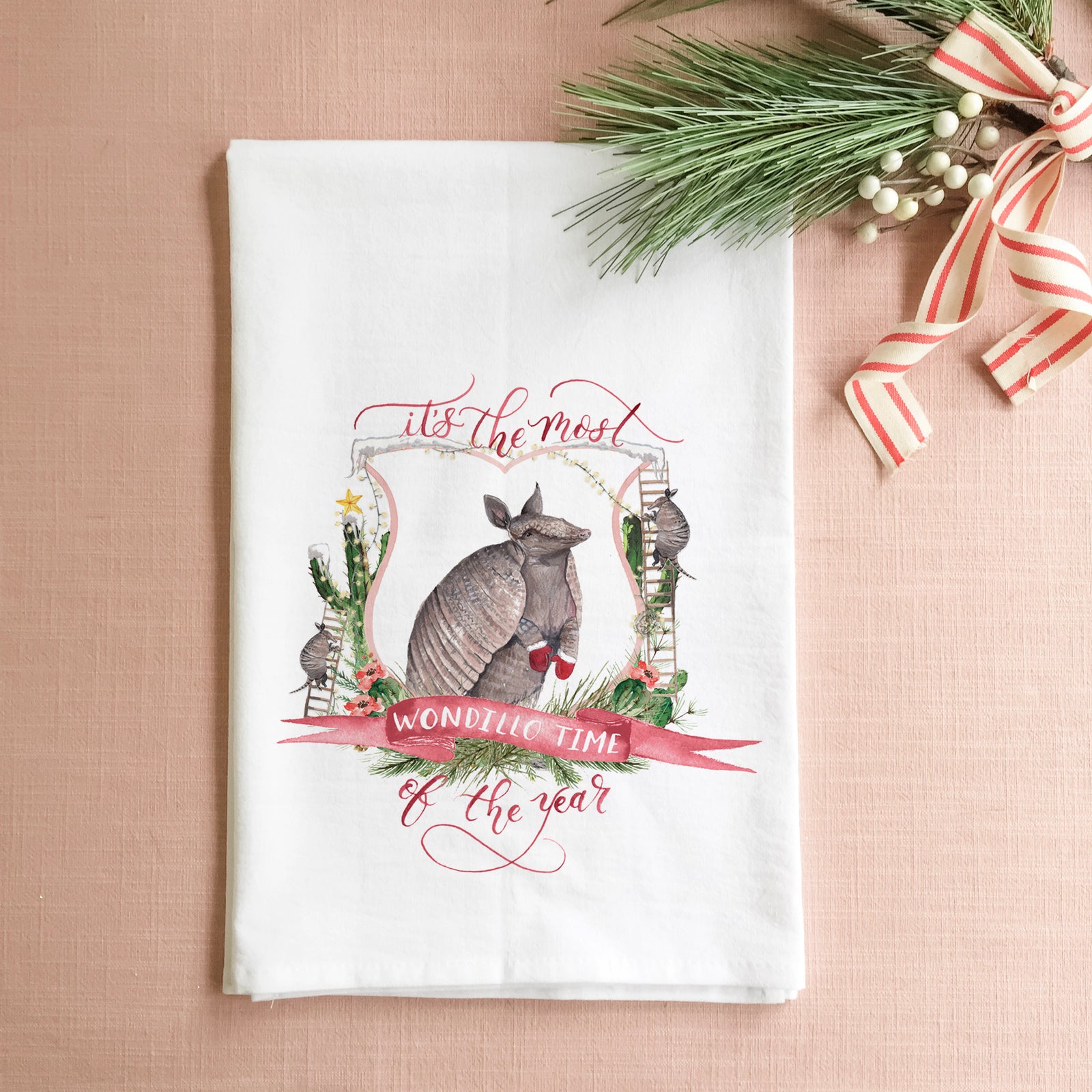 It's the Most Wondillo Time of the Year Tea Towel