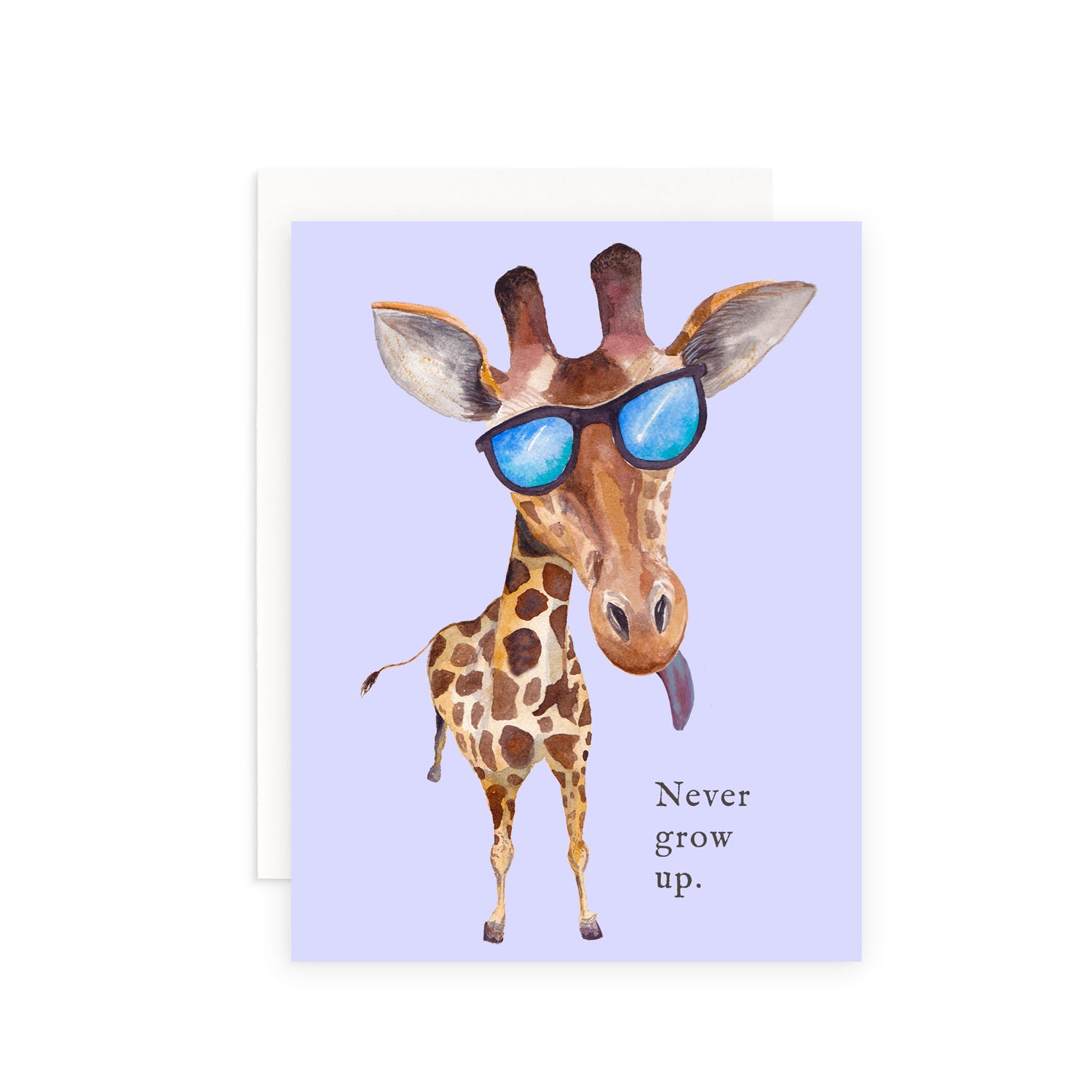 Never Grow Up Greeting Card