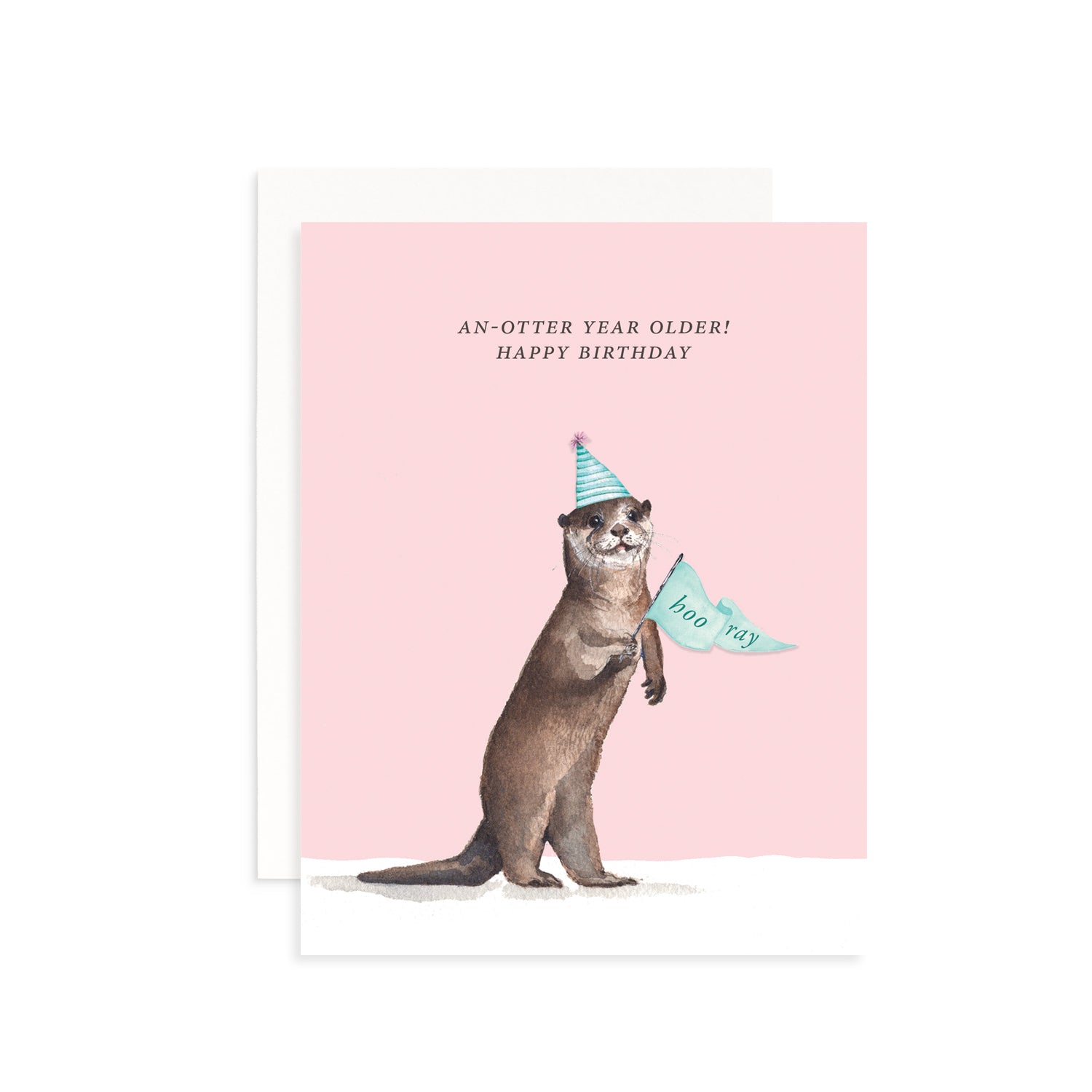An-Otter Year Older! Happy Birthday Greeting Card