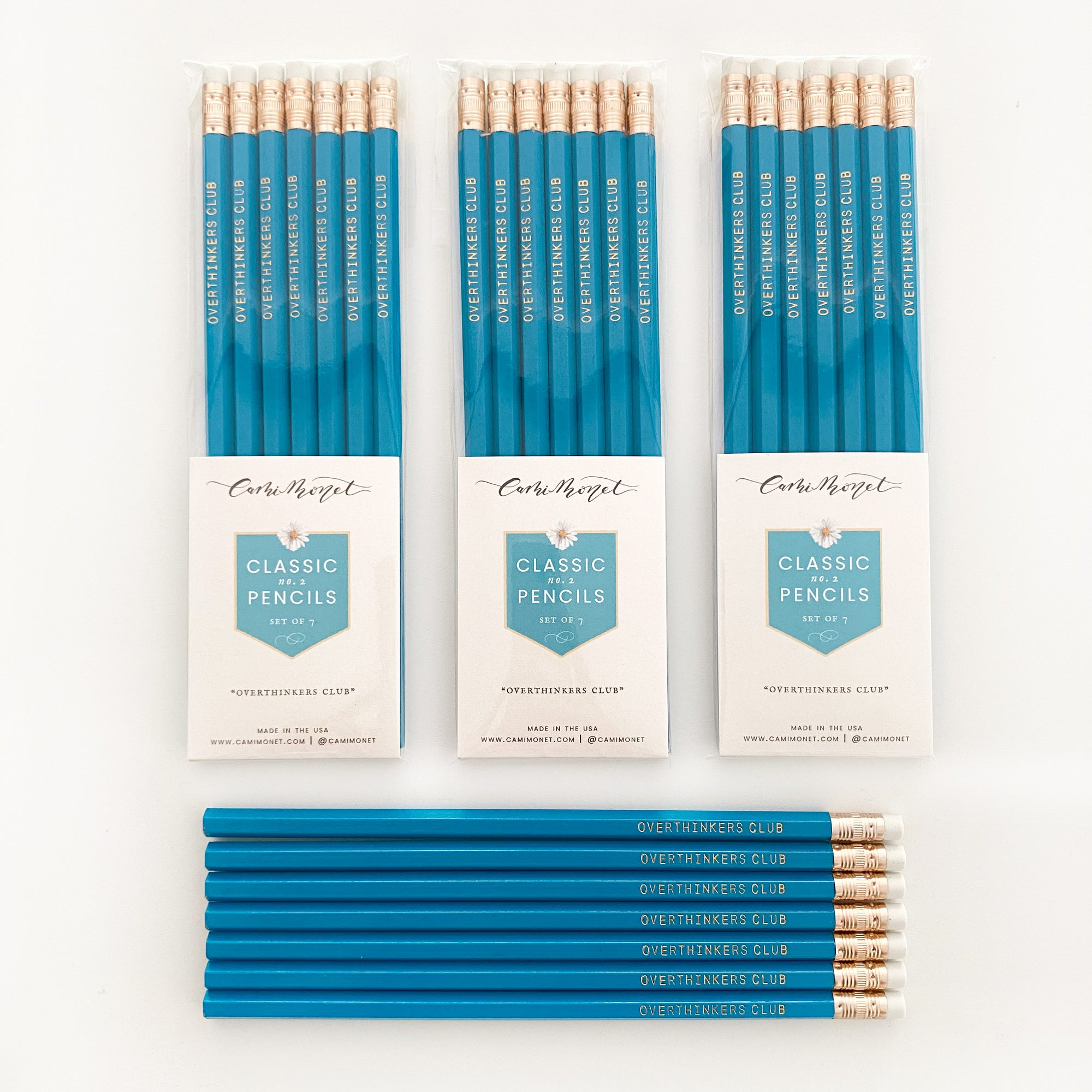 Overthinkers Club Pencil Set