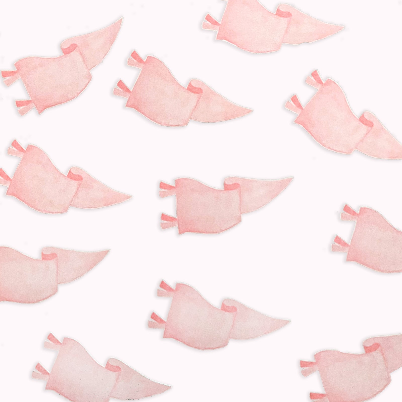 Pink Pennant Party Punchies