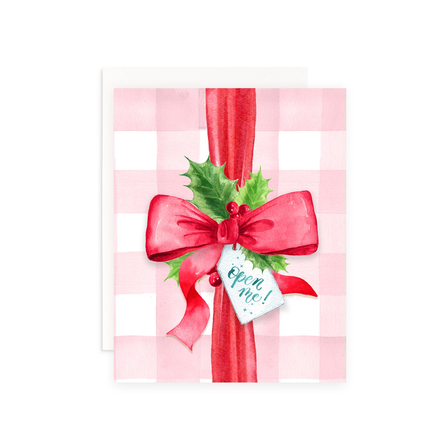 Wrapped Present Greeting Card