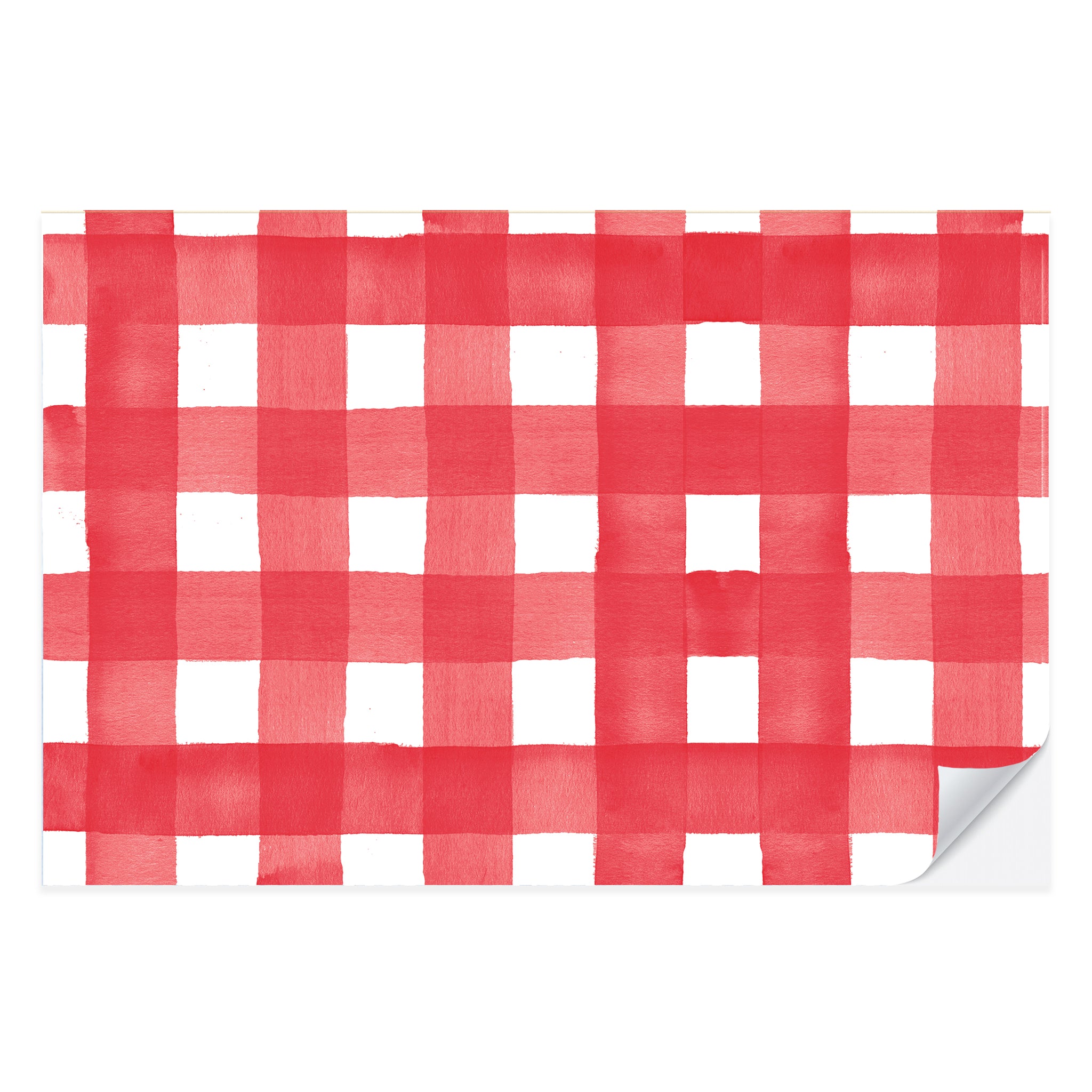 Red Gingham Placemat Pad – Cami Monet