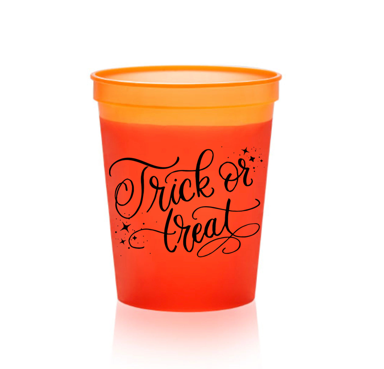 Trick or Treat Color-Changing Party Cups