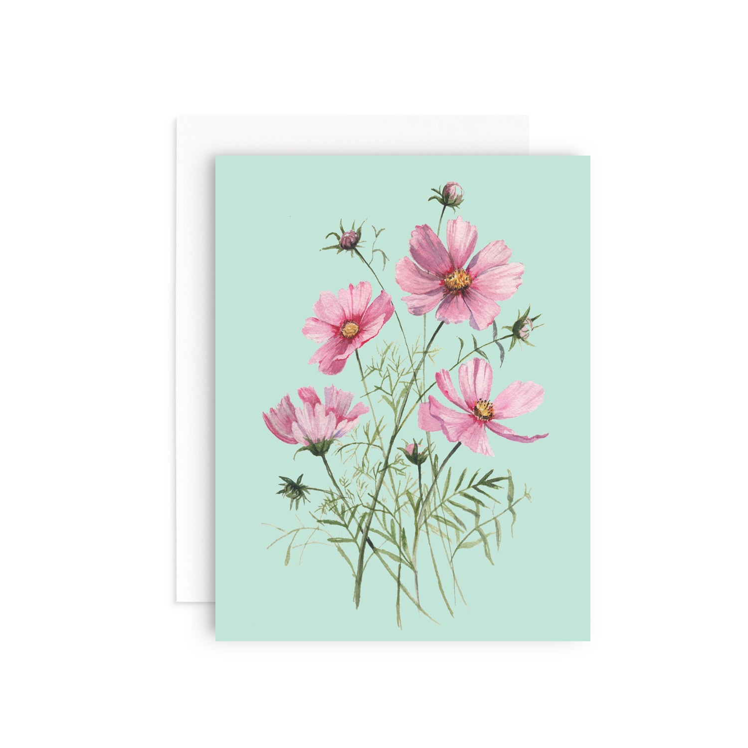 Cosmos Greeting Card