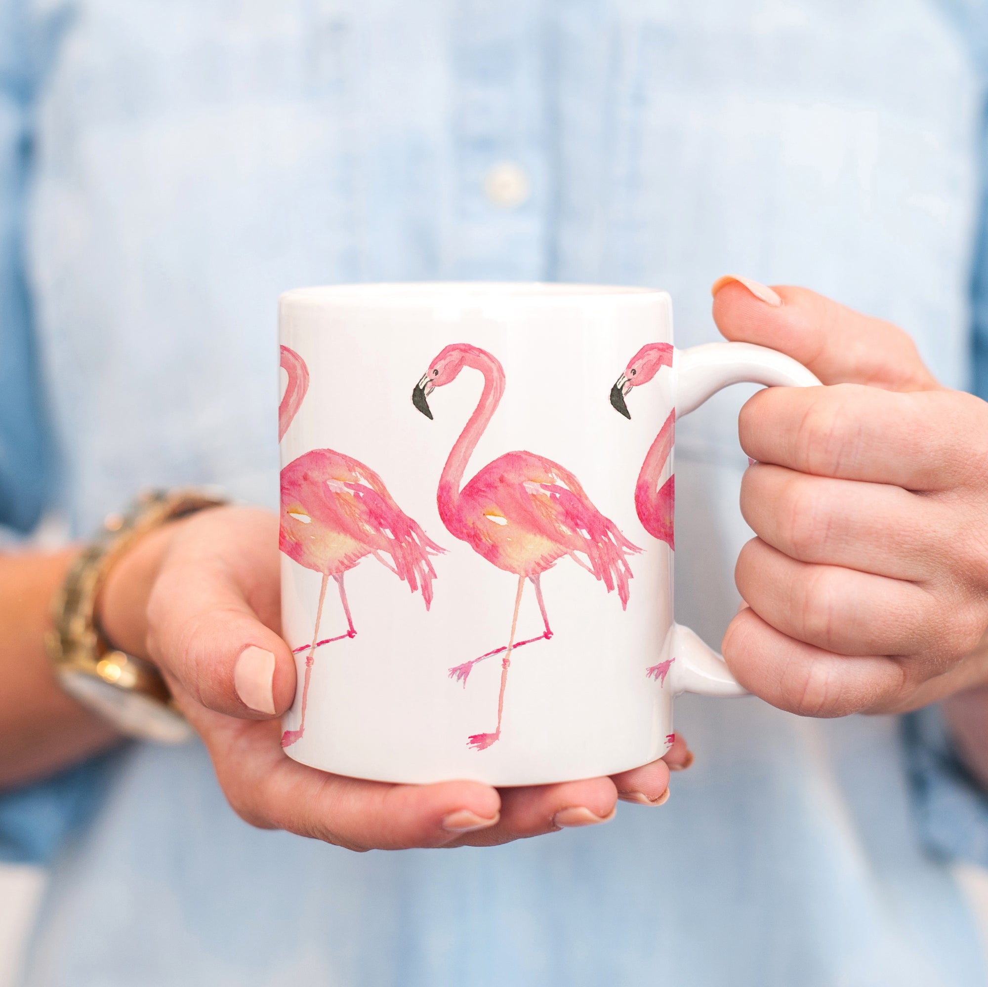 Pink Flamingos Mug