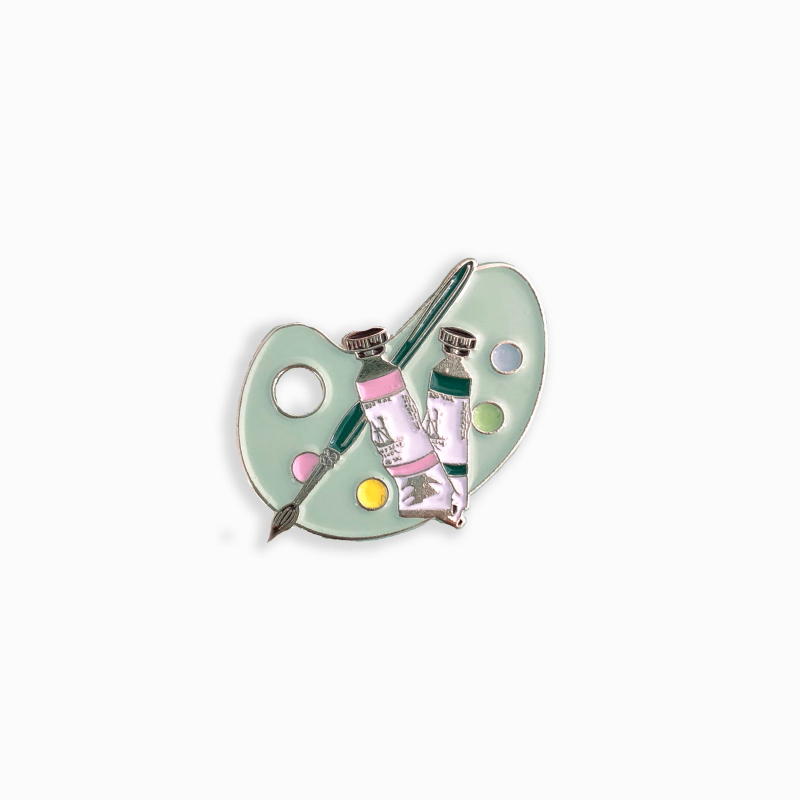 Artist Palette Enamel Pin