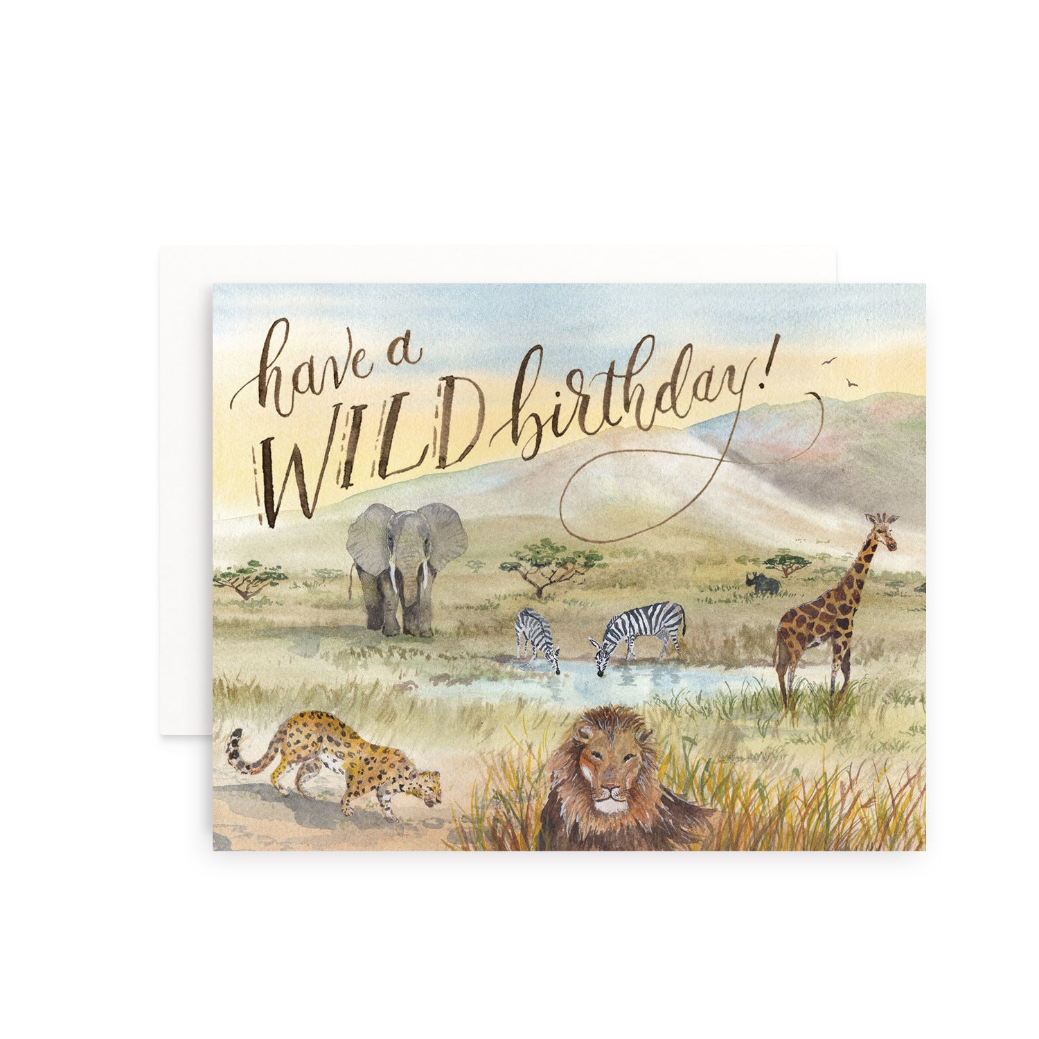 Have a Wild Birthday Greeting Card