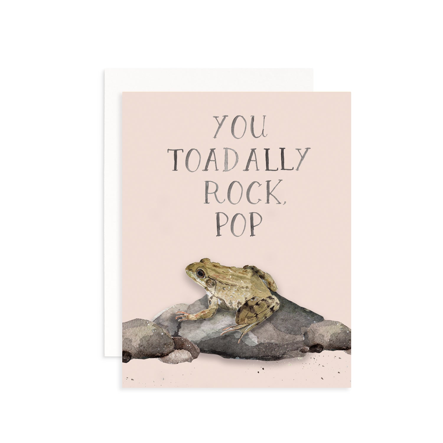You Toadally Rock, Pop Greeting Card